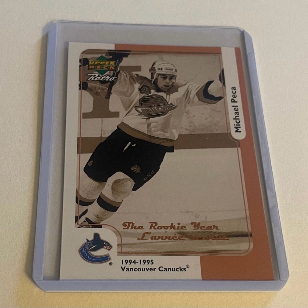 Michael Peca Retro Hockey Card